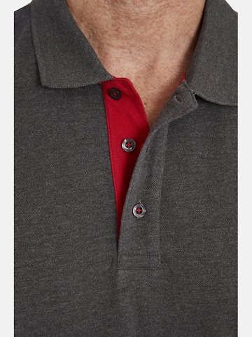 Jan Vanderstorm Poloshirt ' Nisse ' in Grau