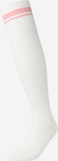 Kojinės iš Kamila Šikl, spalva – rožių spalva / balta, Prekių apžvalga
