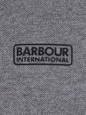 Barbour International Regular Fit Poloshirt in Grau