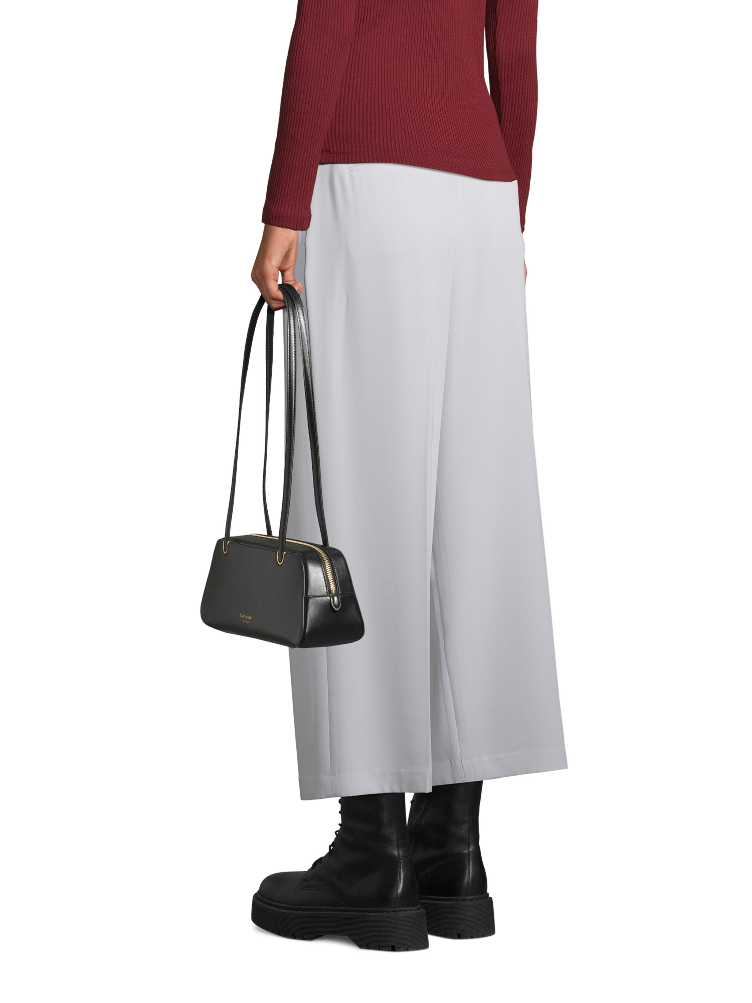 Geantă de umăr de la Kate Spade pe negru