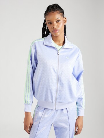 ADIDAS ORIGINALS Sweatjacke in Lila: predná strana