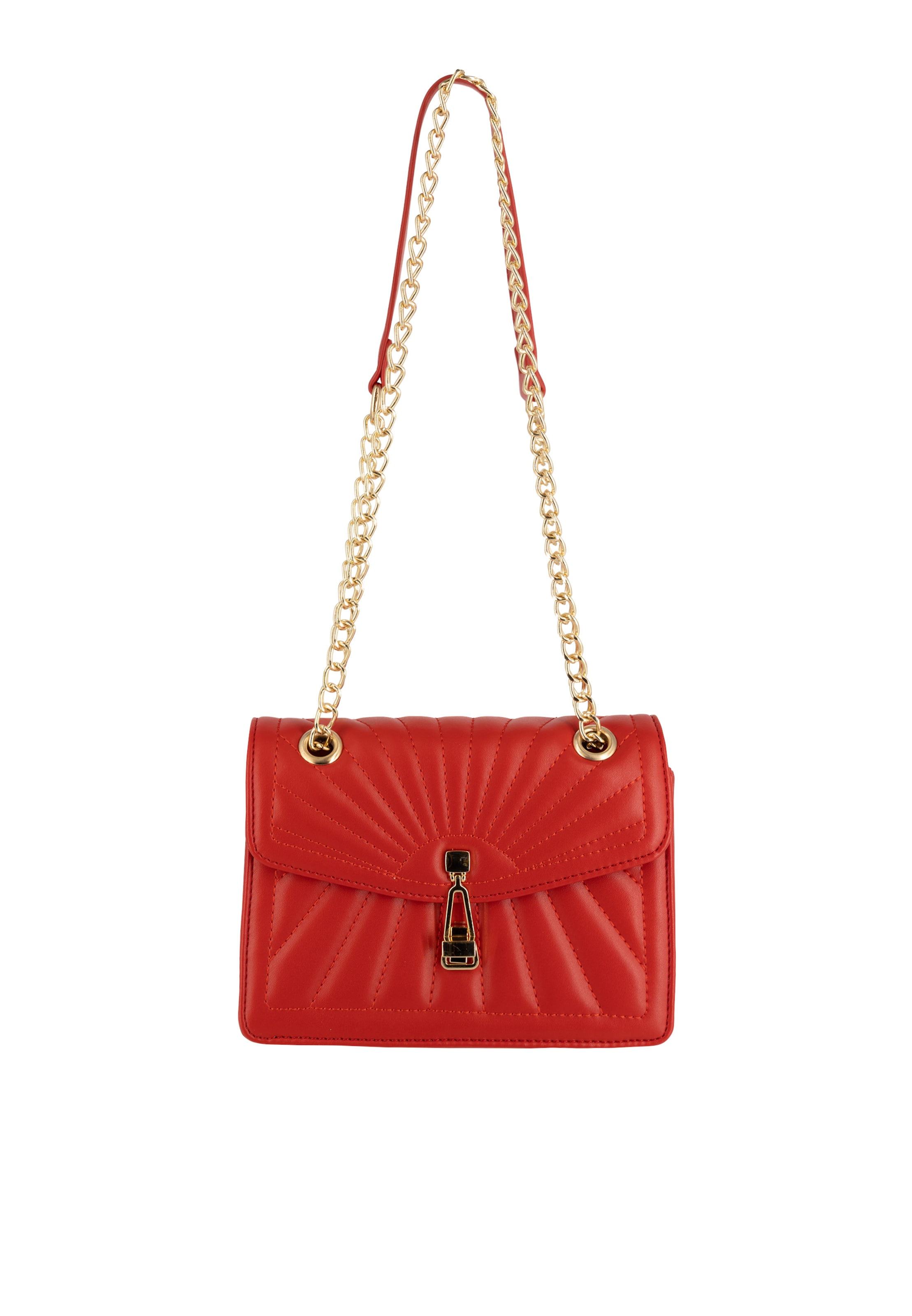 faina Τσάντα ώμου σε κόκκινο: μπροστά