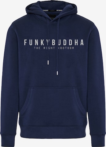 Funky Buddha Neulepaita värissä sininen: etupuoli