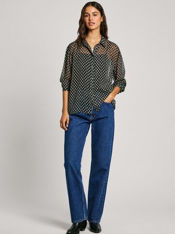 Pepe Jeans Shirt 'SAMANTHA' in Zwart