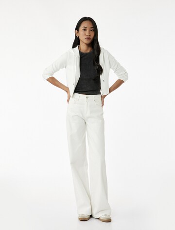 Koton Sweatvest in Wit