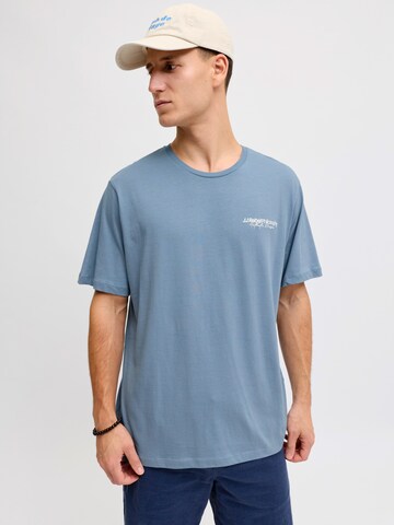 JJ Rebel Tričko 'JREBZACK' - Modrá