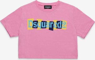 DSQUARED2 Shirt in Roze: voorkant