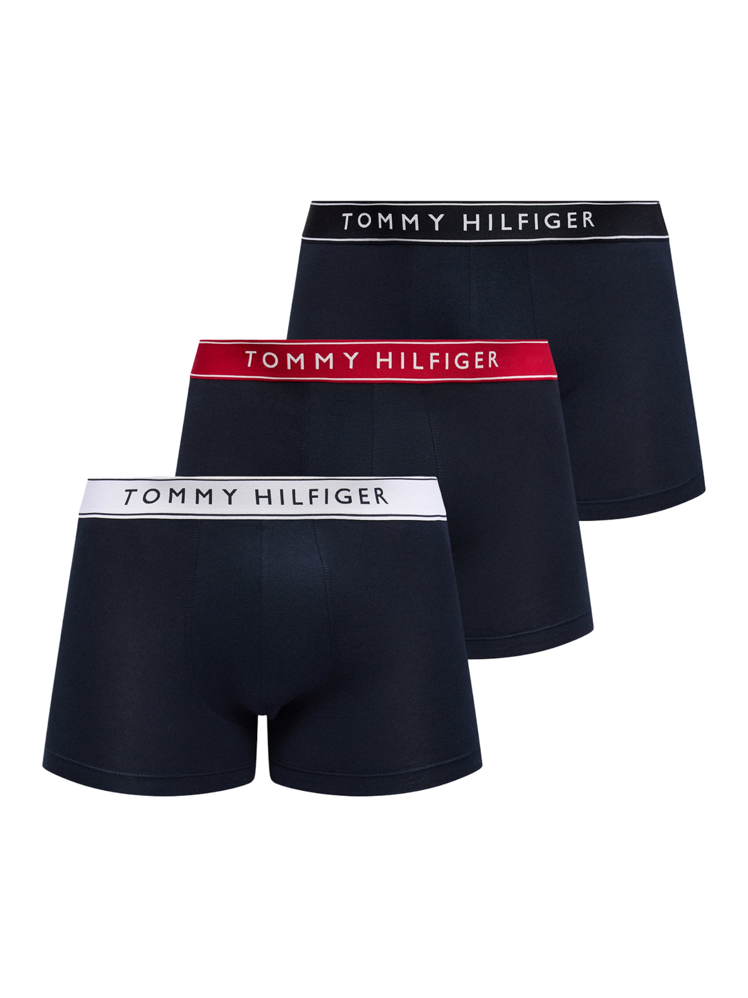 Tommy Hilfiger Underwear Boxeralsók 'Essential' - fekete: elől