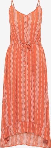 usha FESTIVAL Summer Dress in Orange: front