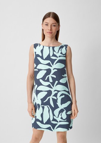 COMMA Dress in Blue: front