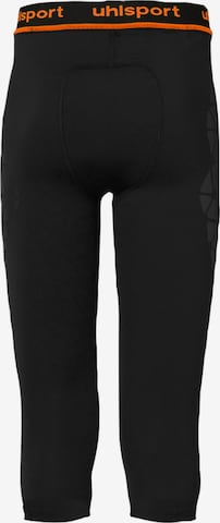 UHLSPORT Skinny Workout Pants in Black