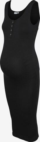 Pieces Maternity Dress 'Kitte' in Black: front
