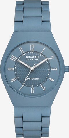 SKAGEN Analoguhr in Blau: predná strana