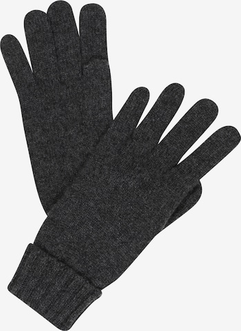 LeGer Premium Ръкавици с пръсти 'Kiara' в сиво: отпред