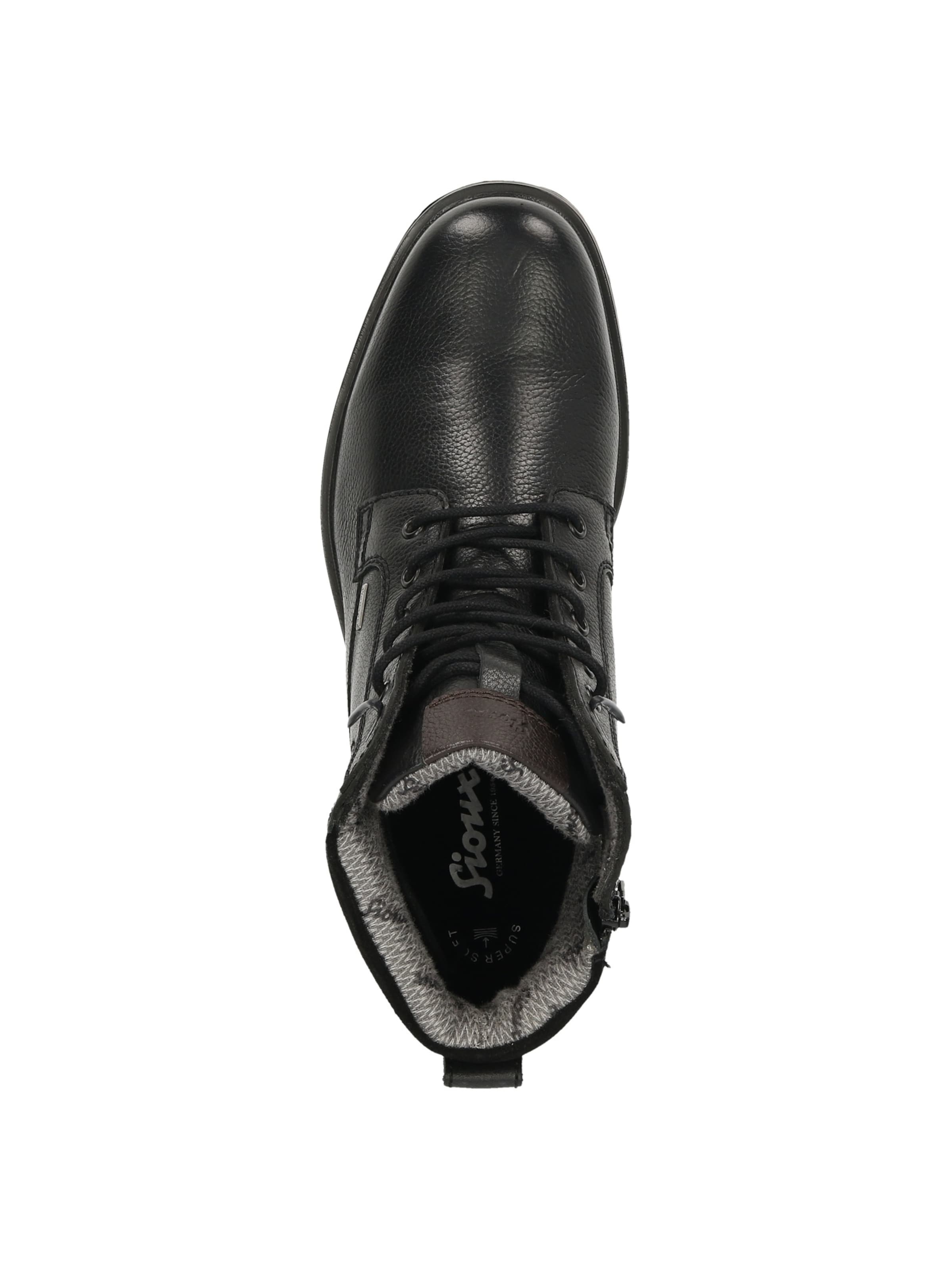 SIOUX Lace-up boots 'Jadranko-700' in Black