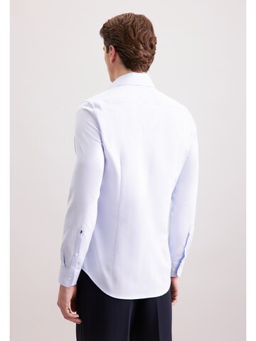 Coupe slim Chemise business SEIDENSTICKER en bleu