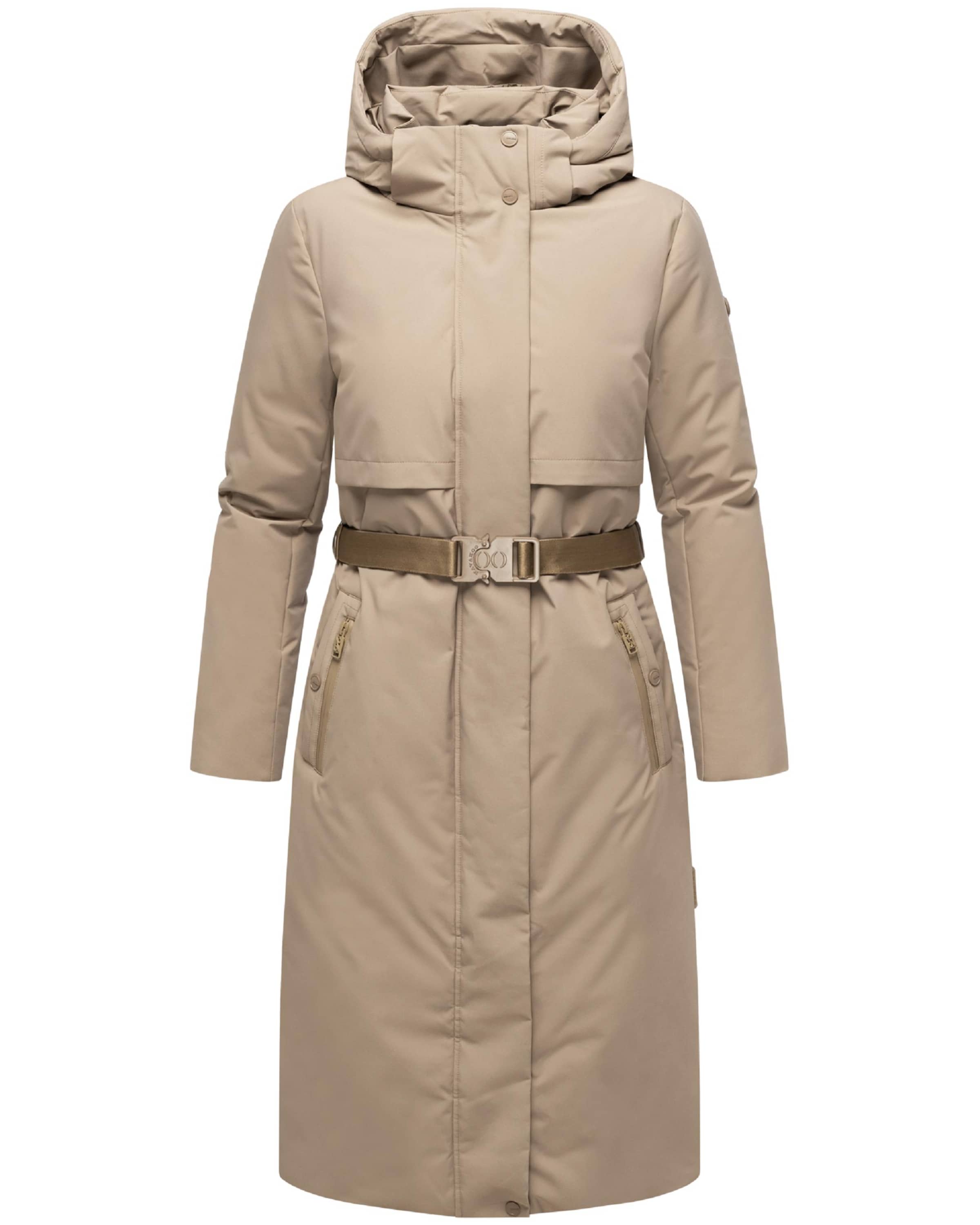 Manteau fonctionnel 'Waldbummler 14' NAVAHOO en gris : devant