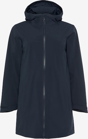JACK WOLFSKIN Funktionsmantel in Blau: Vorderseite