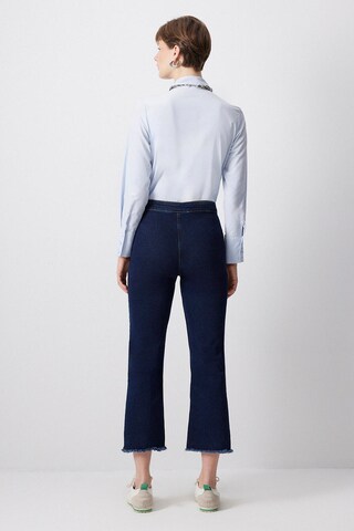 Touche Prive Boot cut Jeans in Blue