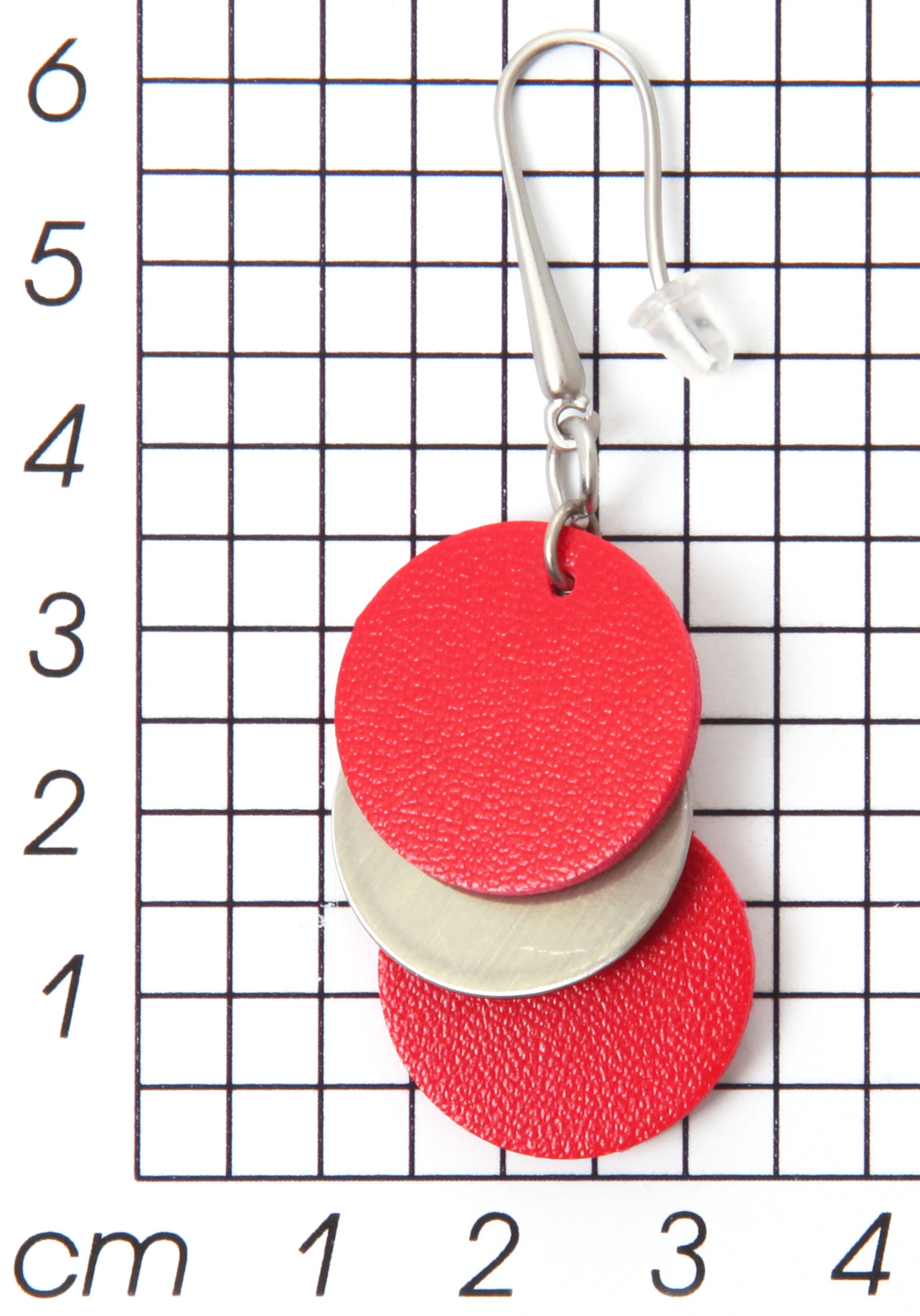 J. Jayz Earrings in Red