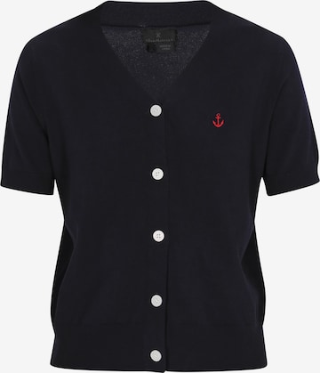 DreiMaster Klassik Вязаная кофта в Синий: спереди