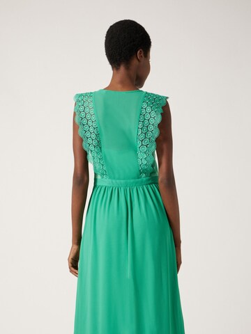 Robe 'Lino' NAF NAF en vert