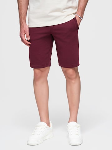 Ombre Regular Sportbroek in Rood