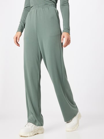 ABOUT YOU Wide leg Pants 'HEGE' in Green: front