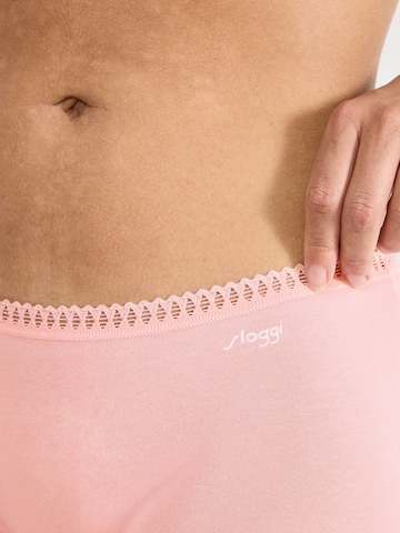 SLOGGI Panty ' Blue GO Crush ' in Pink