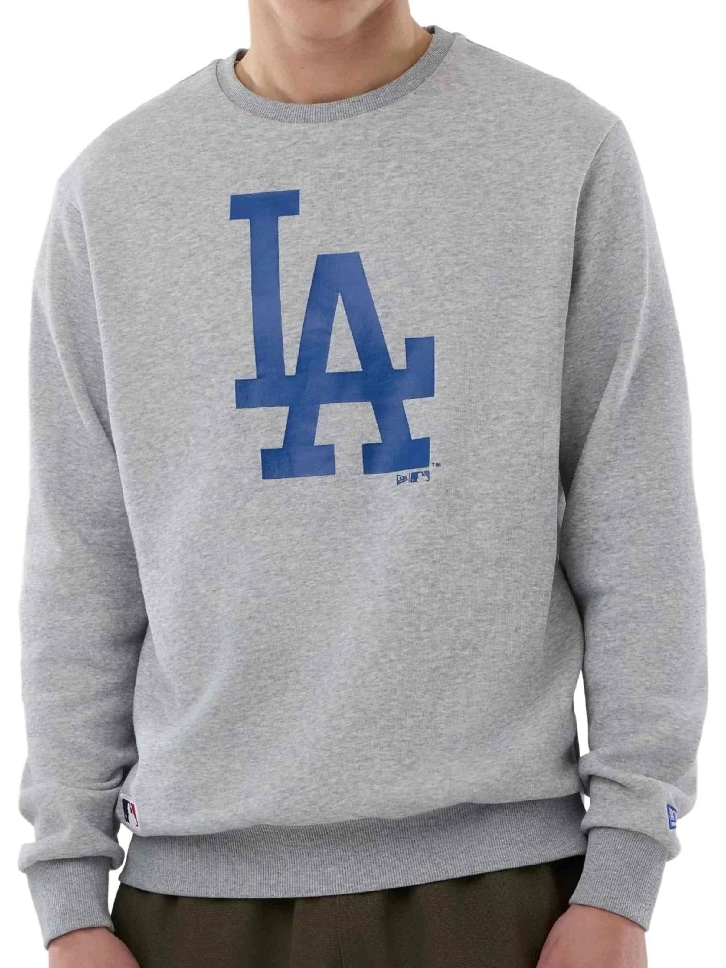 regular Pantaloni sportivi 'Sudadera new era gris dodgers mlb regular crew neck losdod 6' di NEW ERA in grigio
