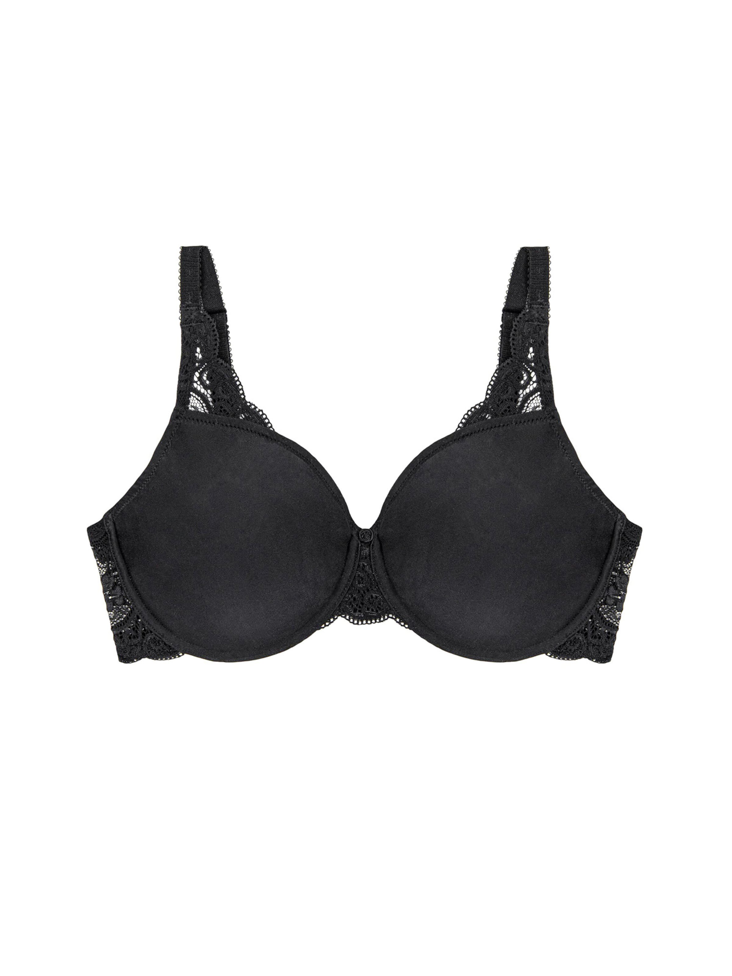 TRIUMPH Triangle Bra ' Amourette 300 ' in Black: front