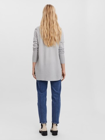 VERO MODA Knit Cardigan 'Bobbie' in Grey