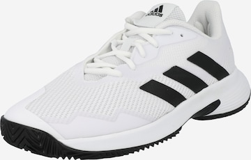 ADIDAS PERFORMANCE Спортни обувки 'Courtjam Control ' в бяло: отпред
