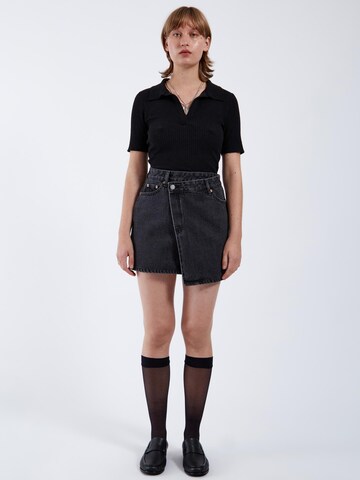 Dr. Denim Rock 'Renay Skirt'‌‌‌‌‌‌‌‌‌‌ in Schwarz