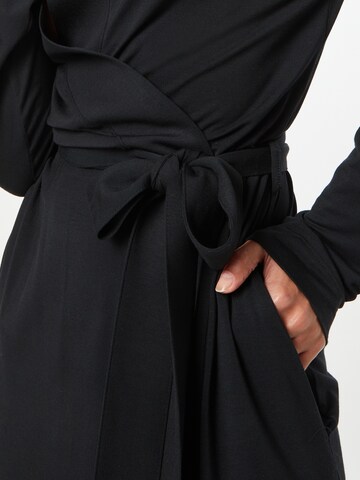 SCHIESSER Dressing Gown 'Selected!' in Black