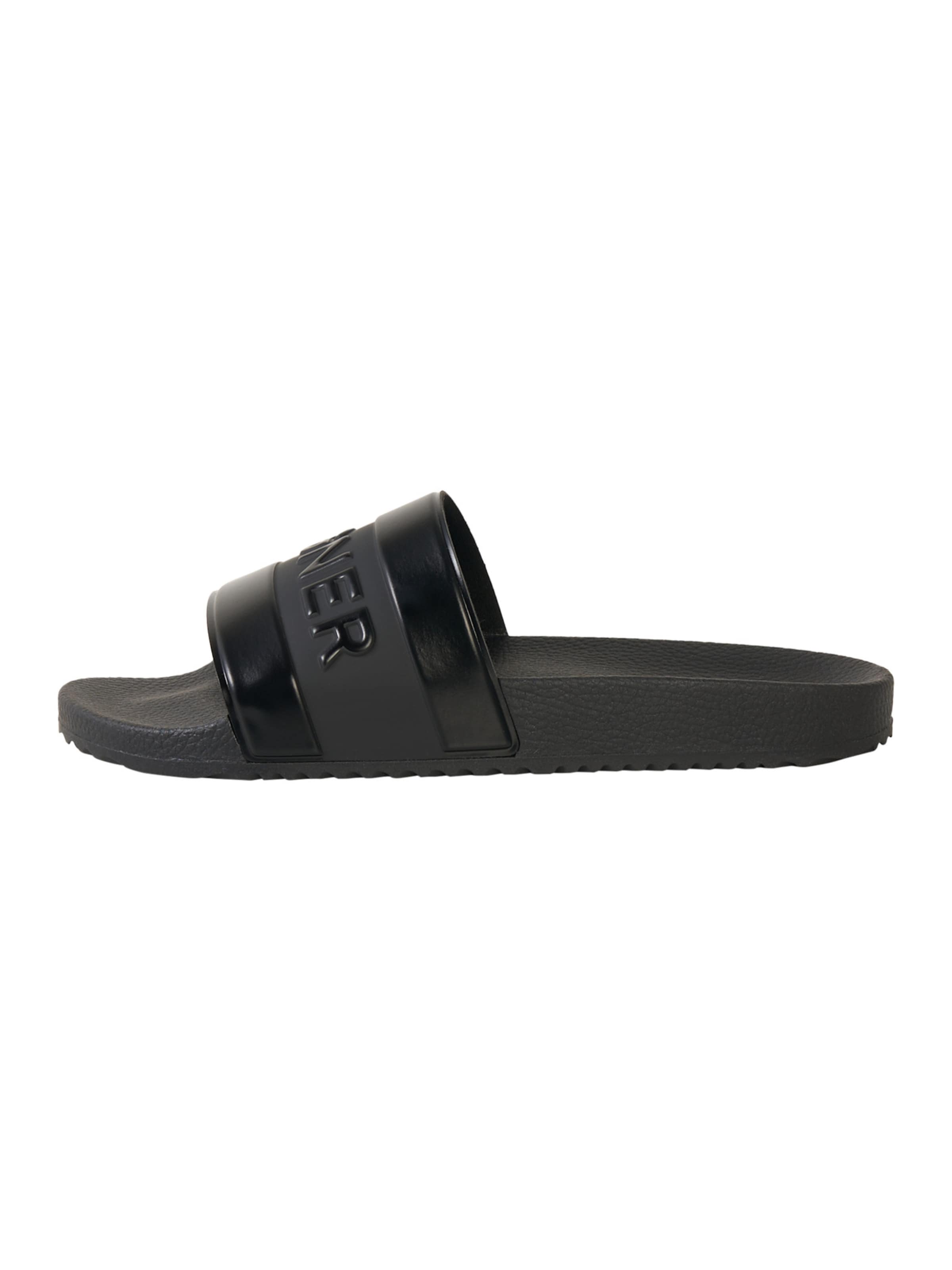 BOGNER Strand-/Badeschuh in Schwarz: Vorderseite