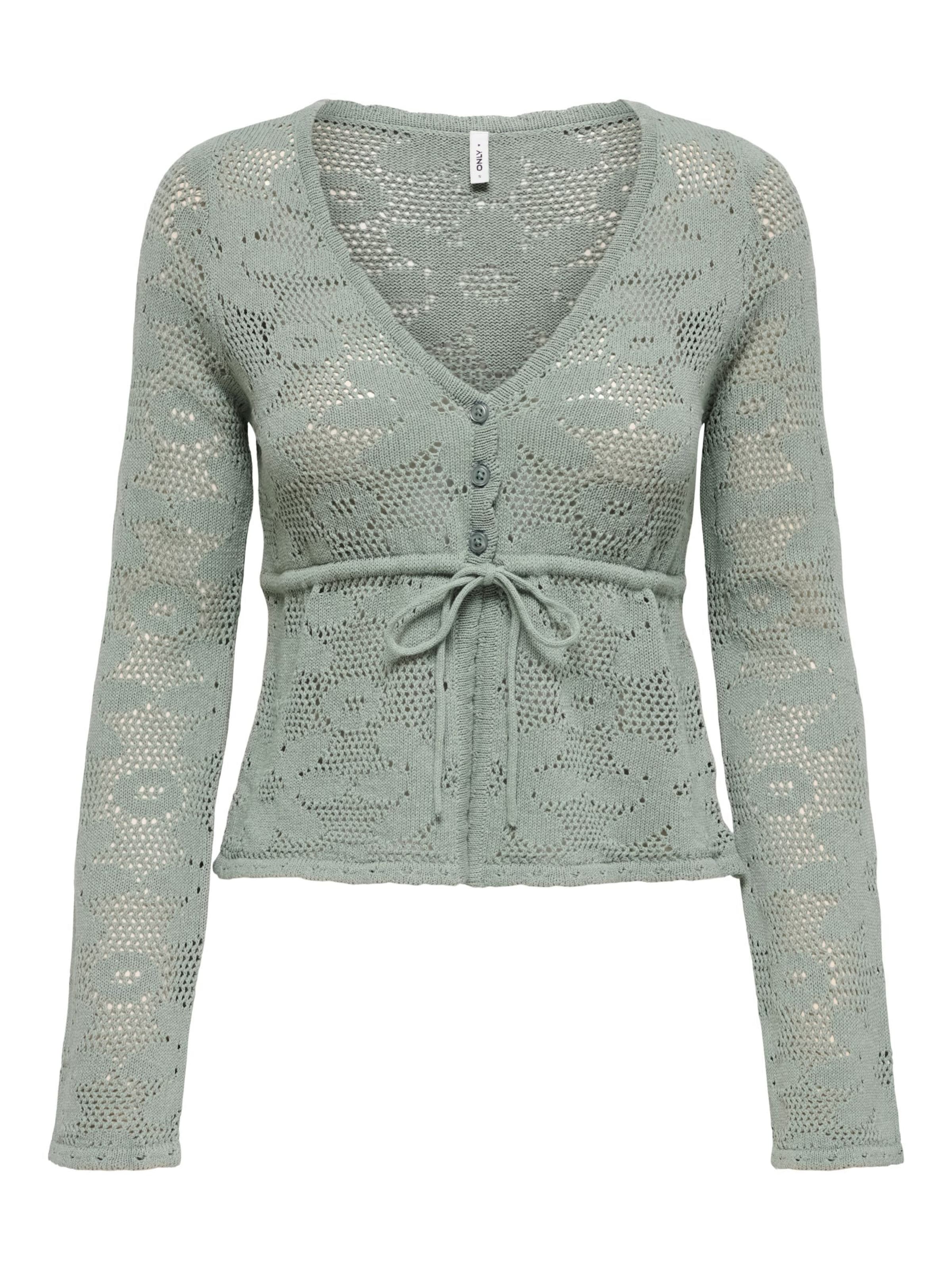 ONLY Cardigan 'ONLIsabel' en vert clair, Vue avec produit