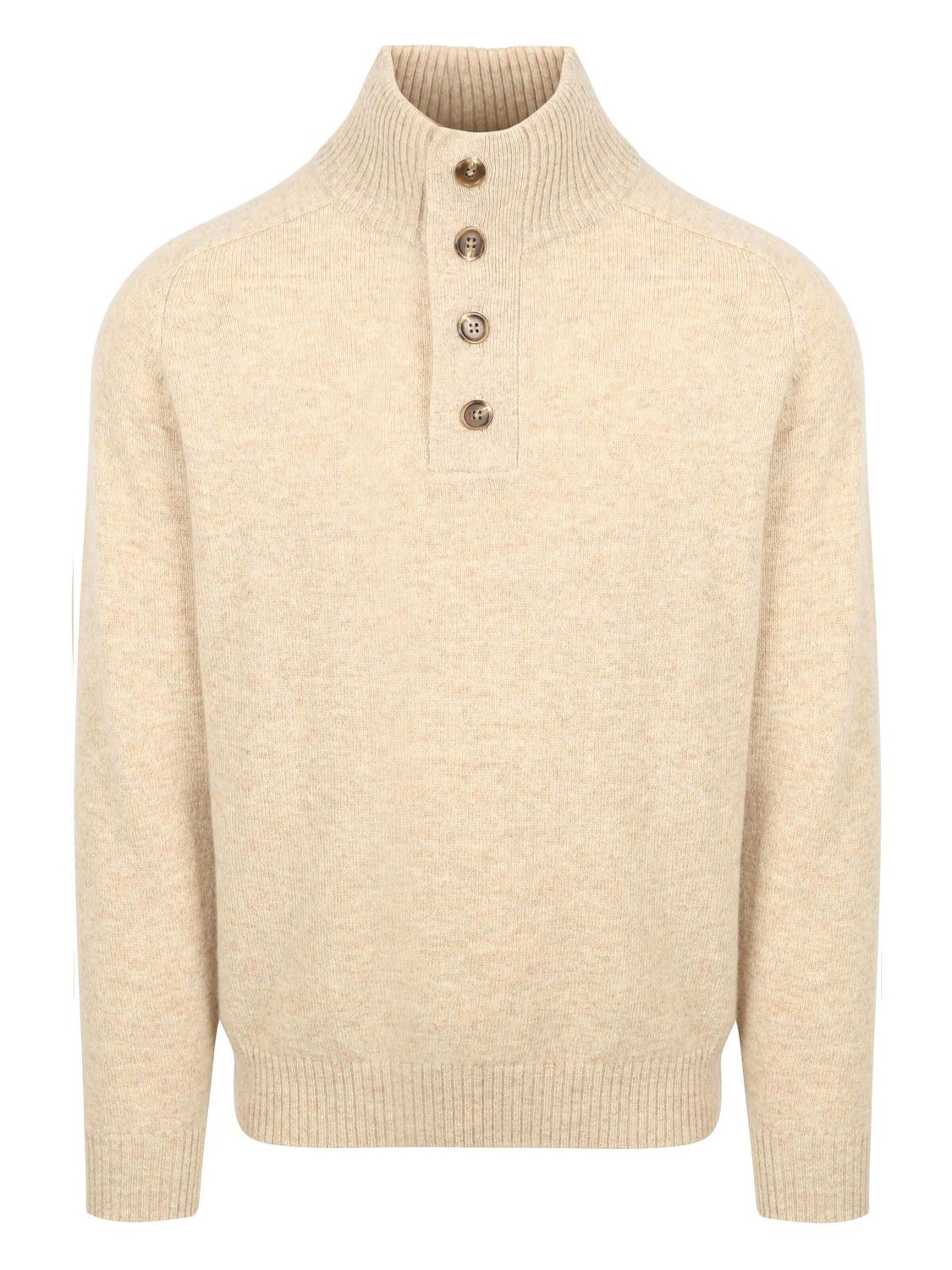 Steppin' out Trui in Beige: voorkant