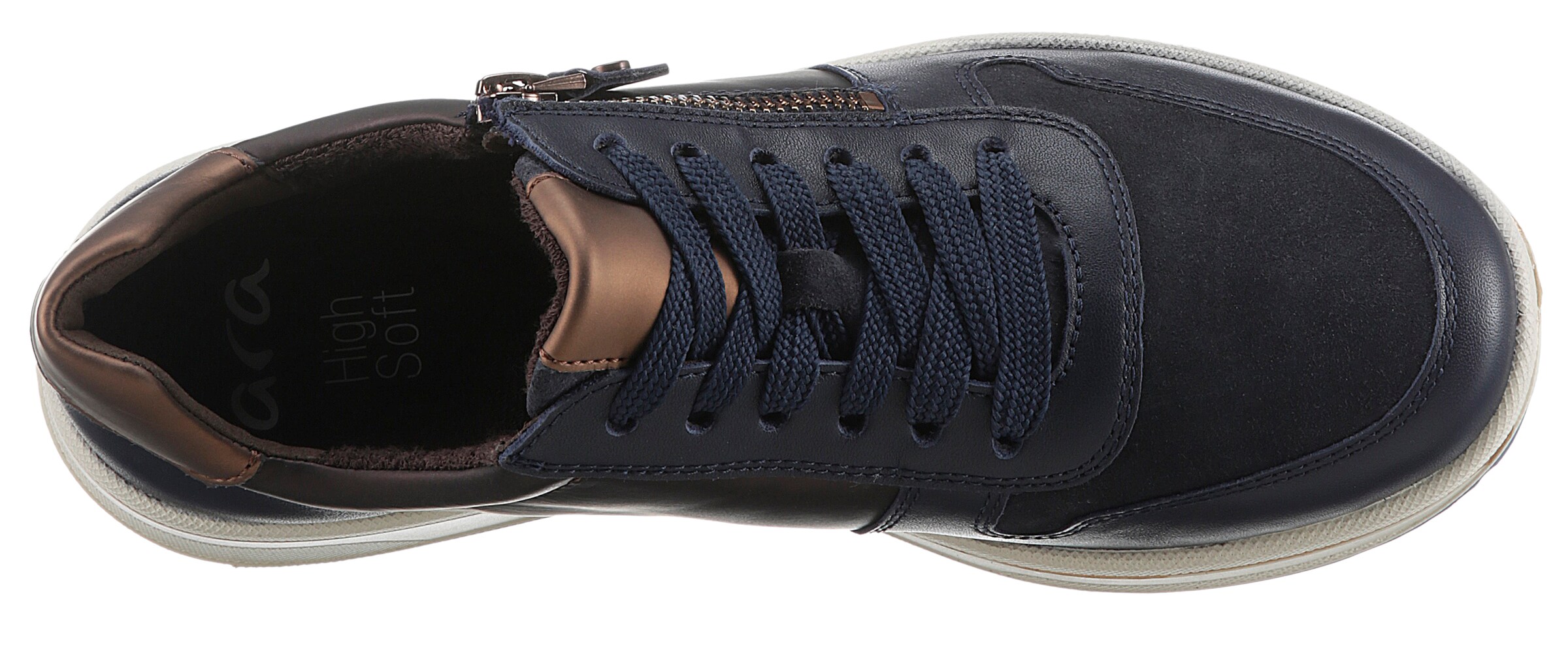 Baskets basses 'Sapporo 3.0' ARA en bleu