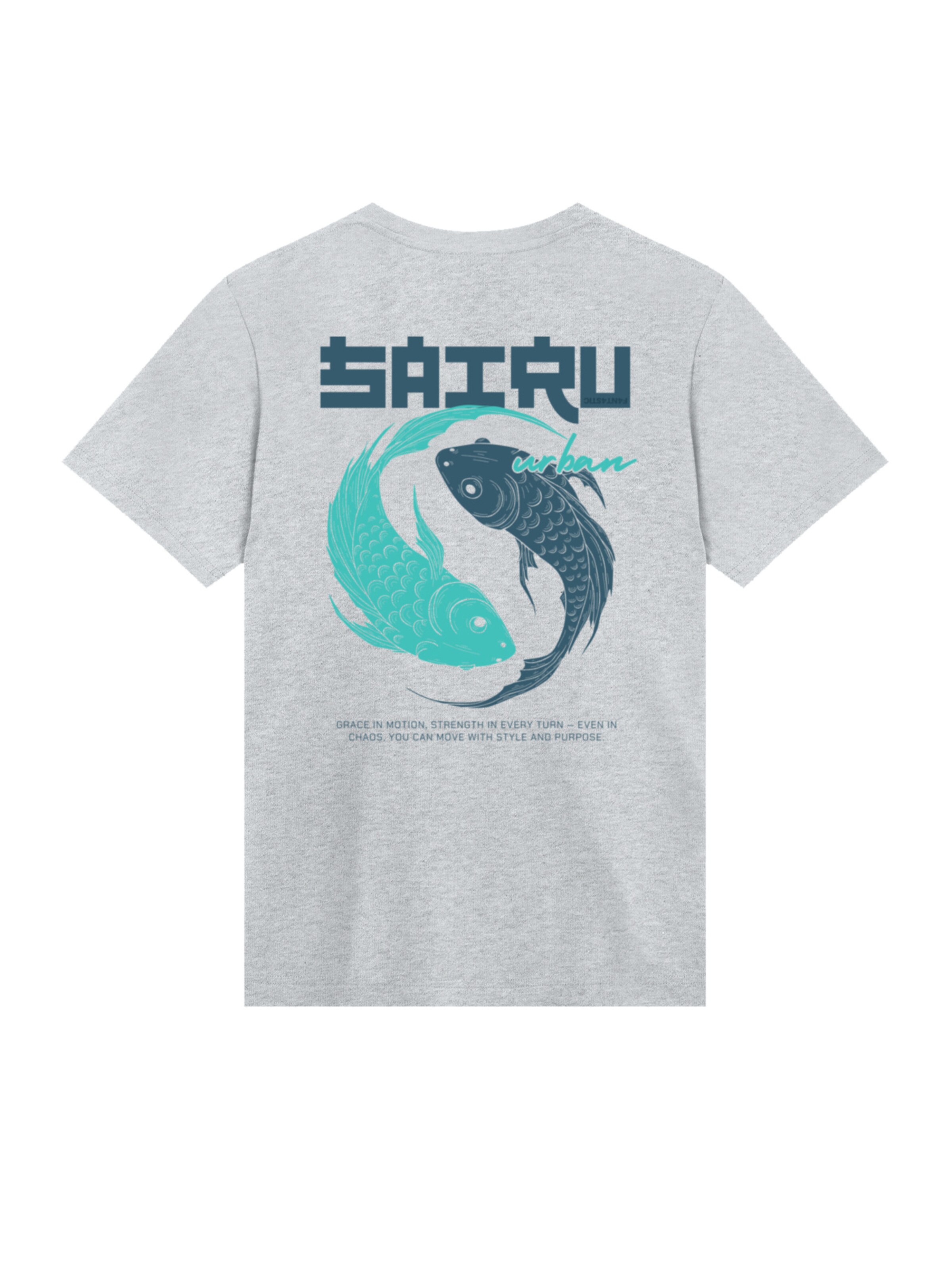 F4NT4STIC Shirt in Grey