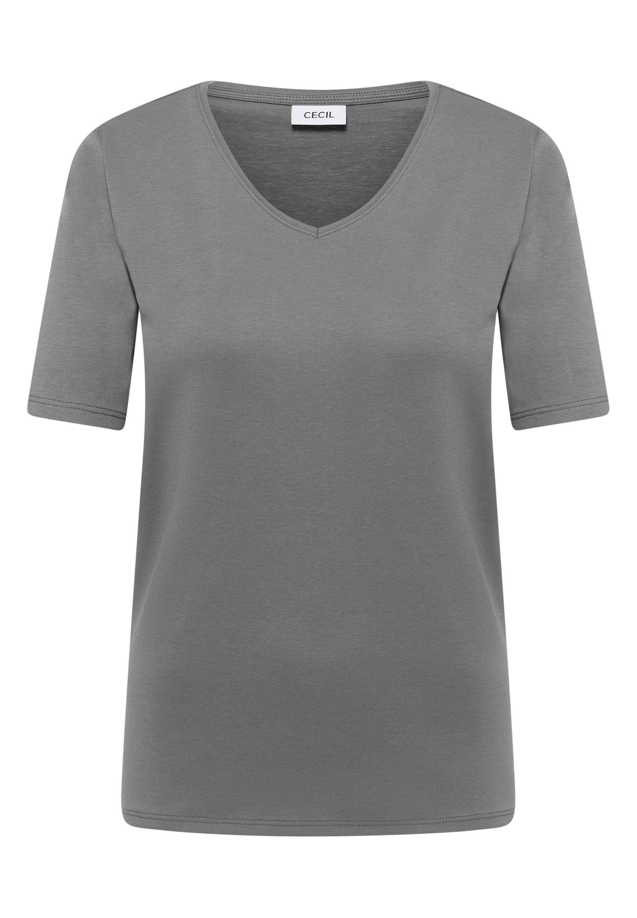 CECIL T-Shirt in Grau: Vorderseite