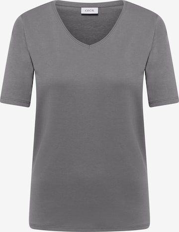 CECIL T-Shirt in Grau: Vorderseite