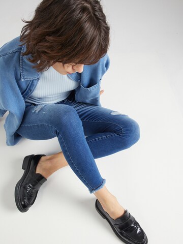 ONLY Skinny Jeans 'BLUSH' in Blue