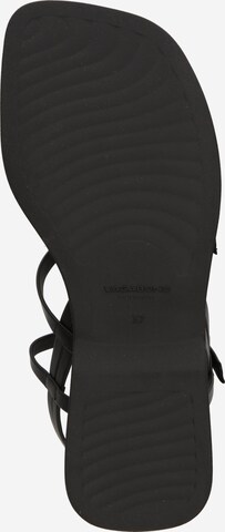 VAGABOND SHOEMAKERS Páskové sandály 'IZZY' – černá