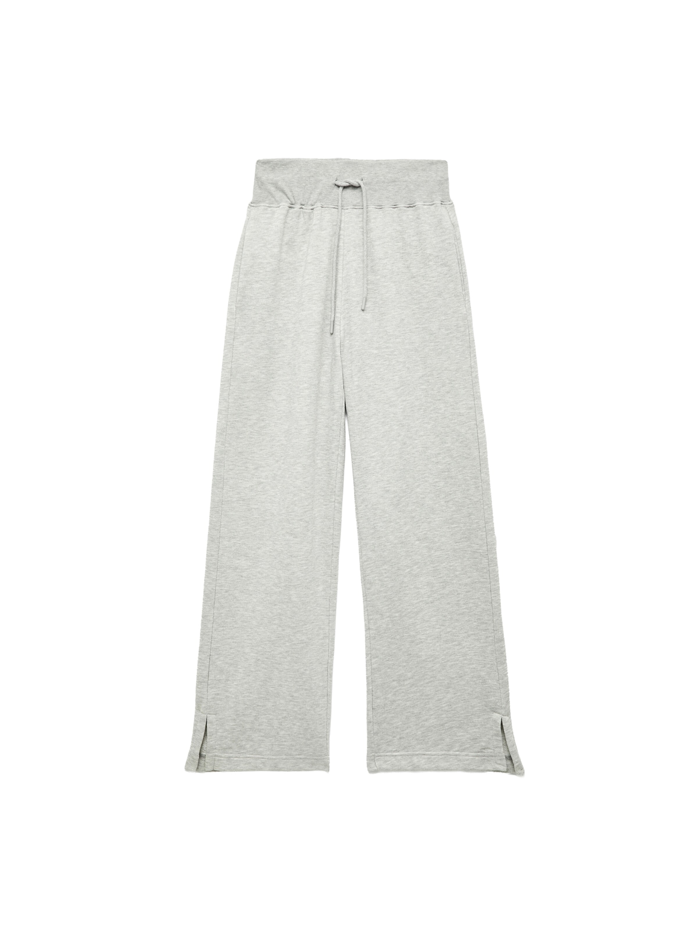 Koton Wide Leg Hose in Grau: Vorderseite