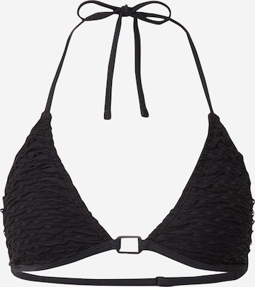 Triangle Hauts de bikini MYLAVIE by Sarah Harrison en noir : devant