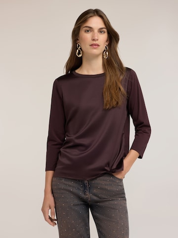T-shirt MOTIVI en marron