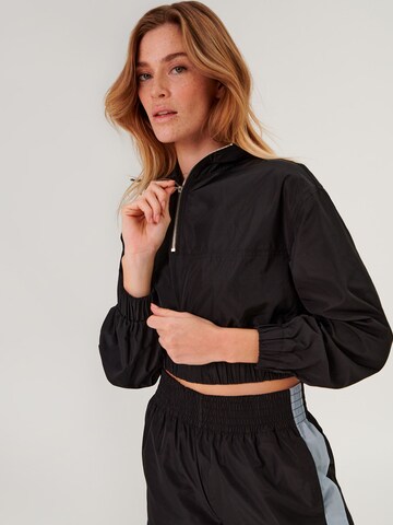 ABOUT YOU x Swalina&Linus Between-Season Jacket 'Rania' in Black