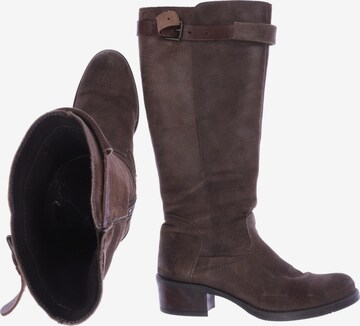 Zign Dress Boots in 40 in Brown: front