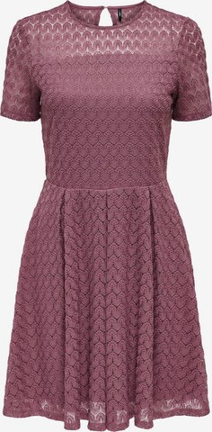 Robe 'PATRICIA' ONLY en rose : devant